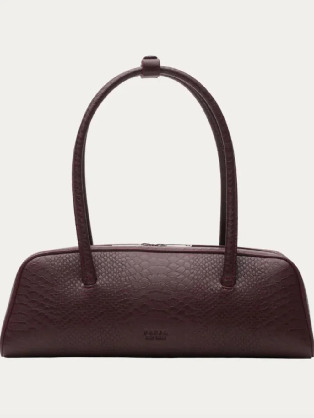 Freja New York Mercer Bag in Berry Croc - Never Used, With Dustbag!